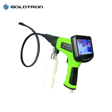 GOLDTRON Car coil cleaner for air conditioner evaporator cleaning ac borescope with machine QS600